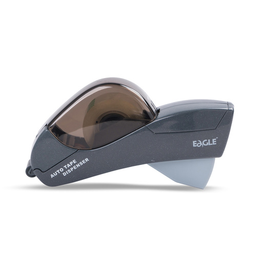 Dispensador de cinta marca Eagle con base estable y corte limpio. Permite usar la cinta con una sola mano, perfecto para escritorio, oficina y zona de empaque.
