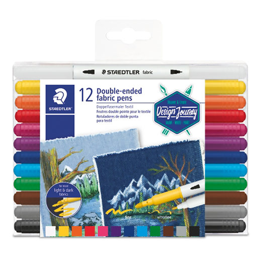 Marcadores de doble punta marca Staedtler con punta fina y punta brush. Versatiles para caligrafia, lettering, ilustracion y arte. Tinta vibrante de alta cobertura.