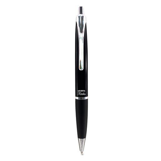 Boligrafo marca Zebra de tinta fluida y trazo uniforme. Escritura comoda y duradera para uso diario en escuela y oficina.