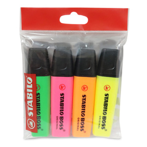 ROTULADOR STABILO BOSS NEON 4PK ROTULADOR STABILO BOSS NEON 4PK