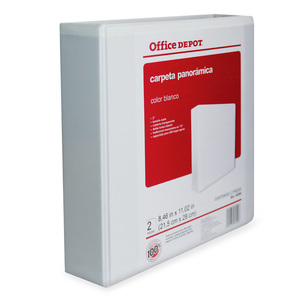 CARPETA 2  OD CON VENTANA, COLOR BLANCO, ARILLO O, 2PK CARPETA 2  OD CON VENTANA, COLOR BLANCO, ARILLO O, 2PK