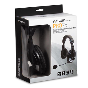 AUDIFONOS ARGOM STEREO 75 PRO ARG-HS-0075 AUDIFONOS ARGOM STEREO 75 PRO ARG-HS-0075
