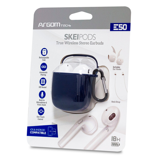 AUDIFONOS ARGOM INALAMBRICOS ARG-HS-5050BL