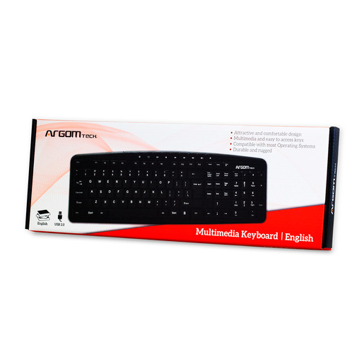 TECLADO ARGOM ESPANOL ARG-KB-7807