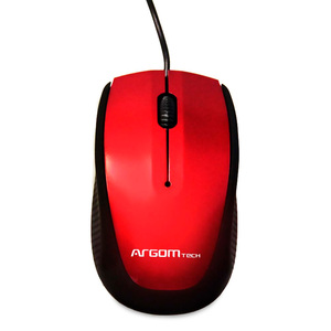 RATON OPTICO 3D ROJO RGON