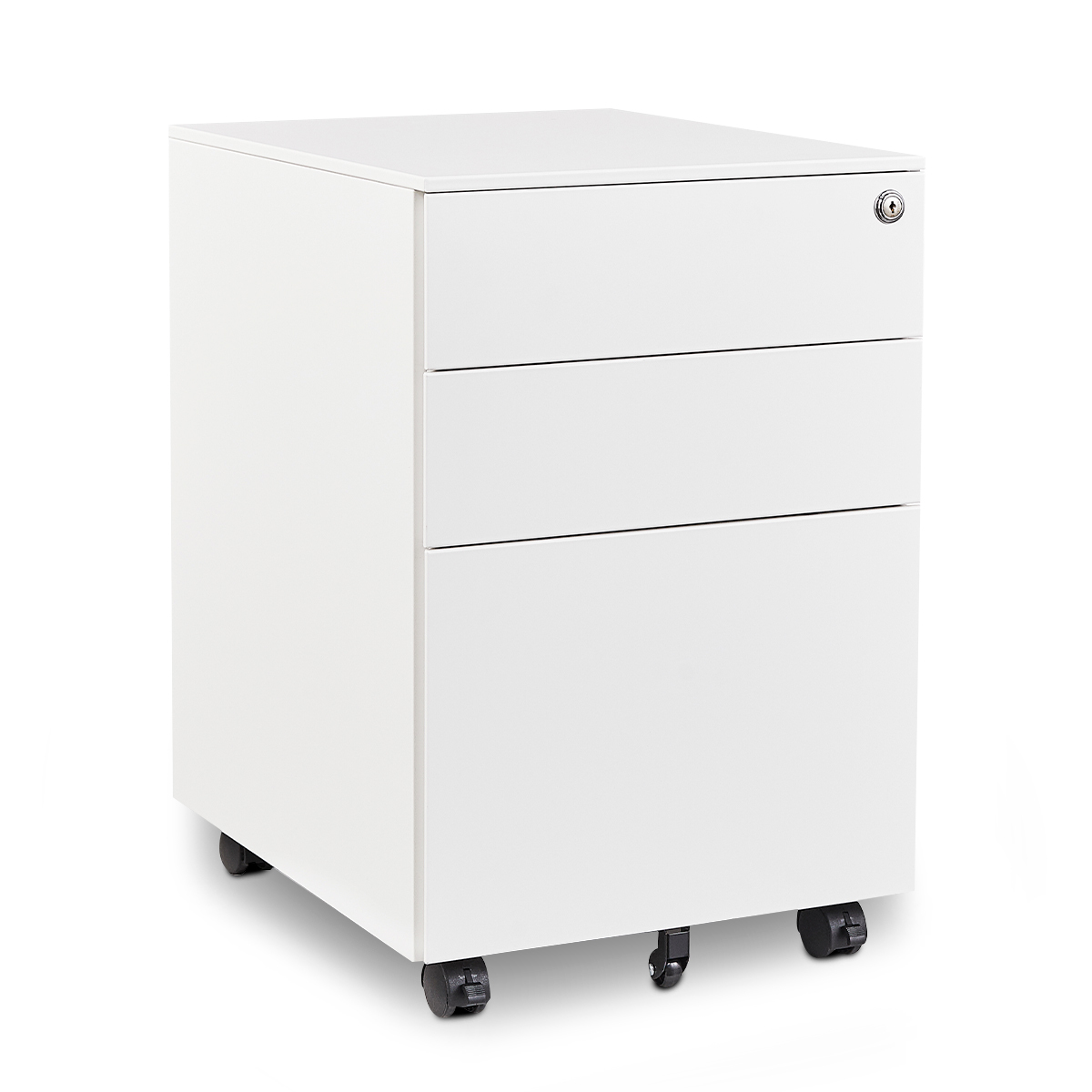 ARCHIVERO LATERAL TIPO ROBOT 3 GAV OFICIO WHITE/GRAY MODUTEC