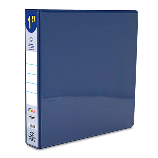 CARPETA 1P MEDIA CARTA AZUL