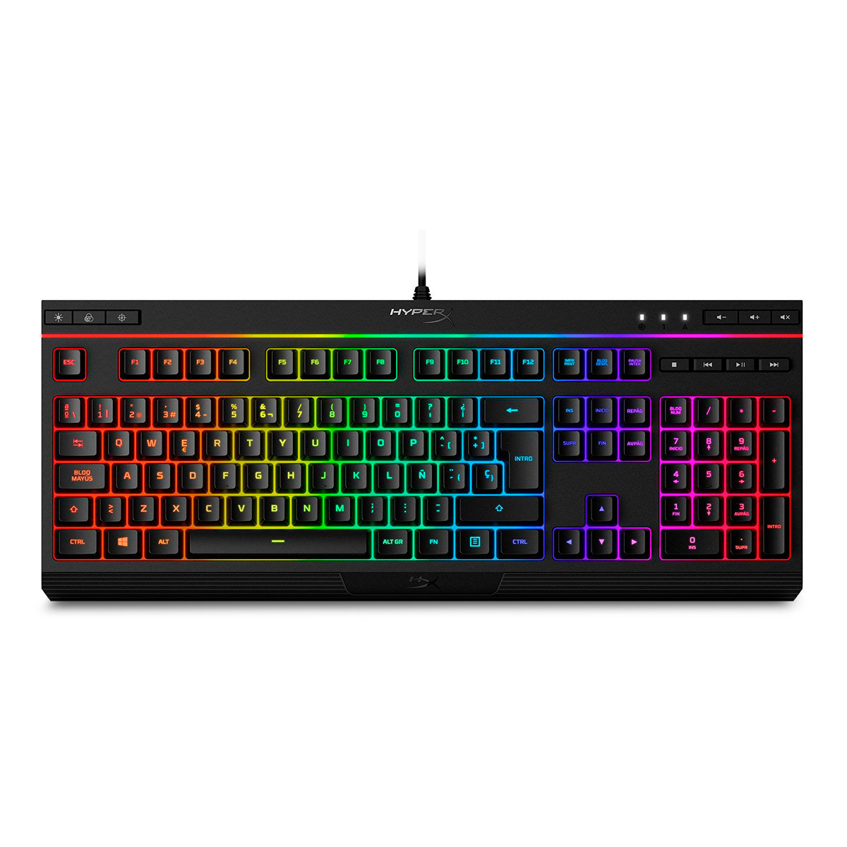 TECLADO ALLOY CORE HYPERX HX-KB5ME2-LA (HP)