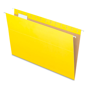 FOLDER COLGANTE OFICIO PENDAFLEX AMARILLO 25U