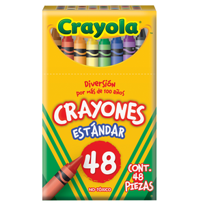 CRAYONES STANDAR CAJA C/48