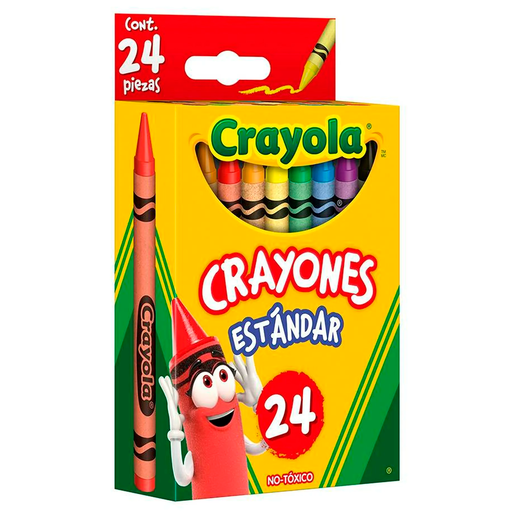 CRAYONES CRAYOLA CLASICOS 24U