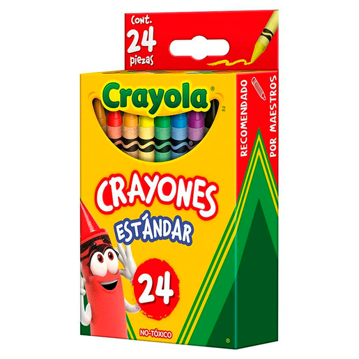 CRAYONES CRAYOLA CLASICOS 24U