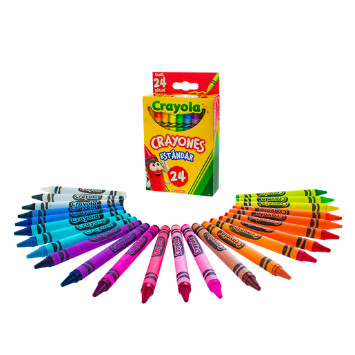 CRAYONES CRAYOLA CLASICOS 24U