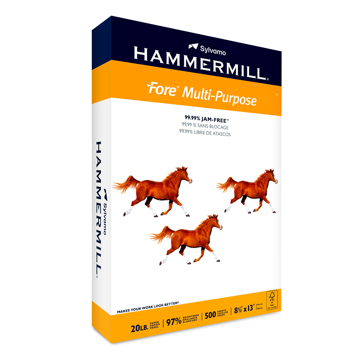 PAPEL HAMMERMIL OFICIO 75GRS