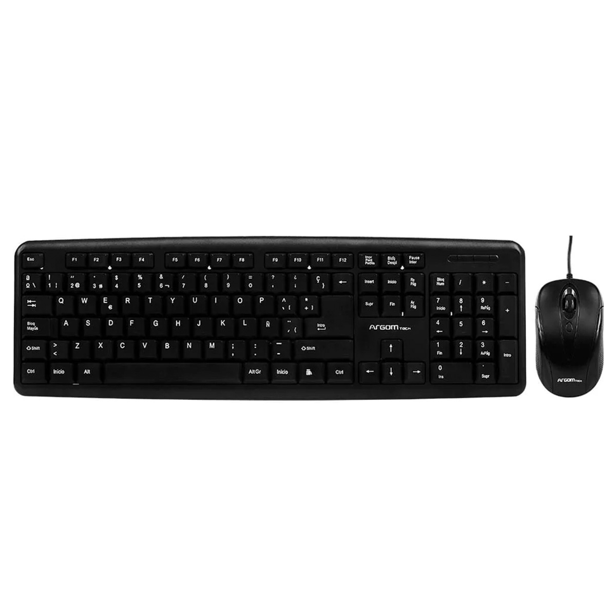 COMBO ARGOM TECLADO Y MOUSE ARG-KB-7418