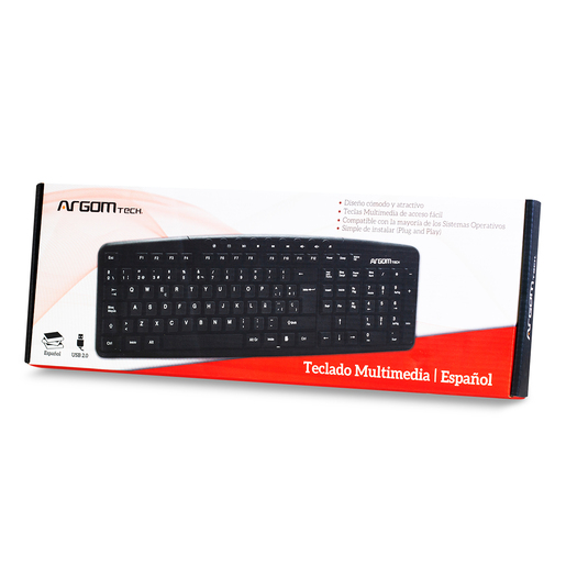 TECLADO MULTIMEDIA EN INGLES
