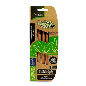 BOLÍGRAFO AZOR NEGRO 1.0MM 3U (ECOLÓGICO) BOLÍGRAFO AZOR NEGRO 1.0MM 3U (ECOLÓGICO)
