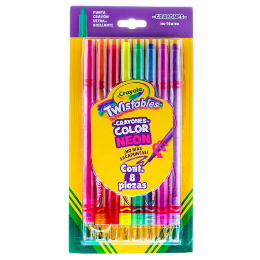 CRAYON TWISTABLE CRAYOLA COLORES EXTREMOS 8U