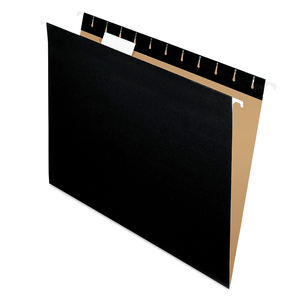 FOLDER COLGANTE PENDAFLEX CARTA NEGRO 25U