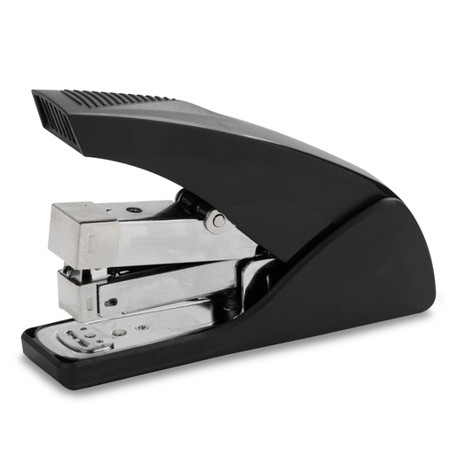 Engrapadora Eagle Escrito con capacidad de hasta 50 hojas. Construcción metálica resistente para trabajos que requieren engrapar mayor cantidad de hojas. Compatible con grapas estándar y de media carga.