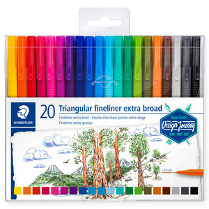 MARCADEORES TRIPLUS STAEDTLER 20U (PERMANENTE, 0.8MM) MARCADEORES TRIPLUS STAEDTLER 20U (PERMANENTE, 0.8MM)