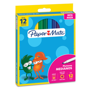 MARCADORES PAPER MATE DELGADOS 12U MARCADORES PAPER MATE DELGADOS 12U
