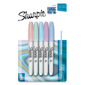 MARCADOR PERMANENTE SHARPIE FINO MYSTIC GEMS 5U MARCADOR PERMANENTE SHARPIE FINO MYSTIC GEMS 5U
