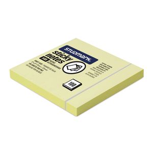 NOTAS ADHESIVAS 3X3P STUDMARK 100H (COLOR AMARILLO) NOTAS ADHESIVAS 3X3P STUDMARK 100H (COLOR AMARILLO)