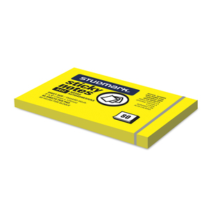 NOTAS ADHESIVAS 3X5P STUDMARK 80H (COLOR NEON AMARILLO) NOTAS ADHESIVAS 3X5P STUDMARK 80H (COLOR NEON AMARILLO)