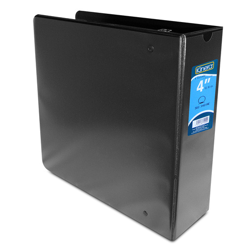 CARPETA KINERA 4P NEGRO CARTA PANORAMICA, ARILLO O