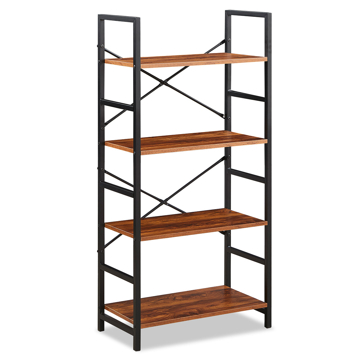 LIBRERO RETRO DE CUATRO NIVELES MODUTEC