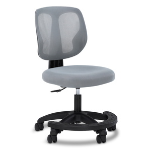 SILLA SECRETARIAL DE MESH COLOR GRIS CON APOYA PIES 4TUNE SILLA SECRETARIAL DE MESH COLOR GRIS CON APOYA PIES 4TUNE