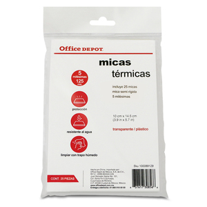 MICA OFFICE DEPOT LEGAL 25U (5 MILESIMAS, SEMI