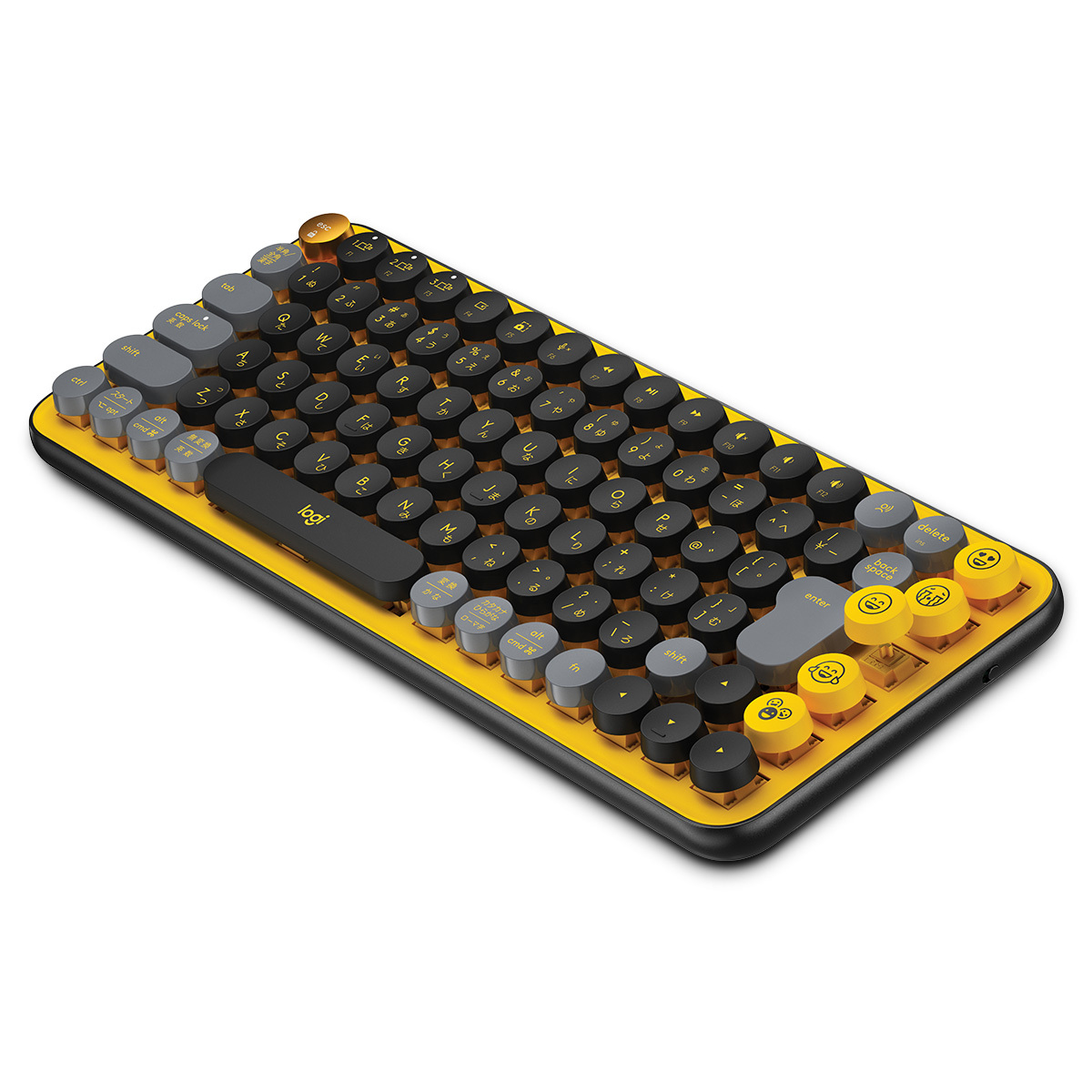 TECLADO LOGITECH POP AMARILLO 920-010713