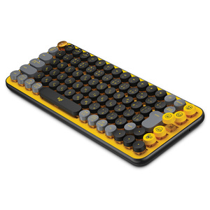 TECLADO LOGITECH POP BLAST YELLOW INALAMBRICO