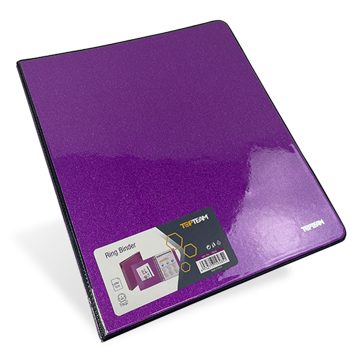 CARPETA 1 GLITTER ROSADO