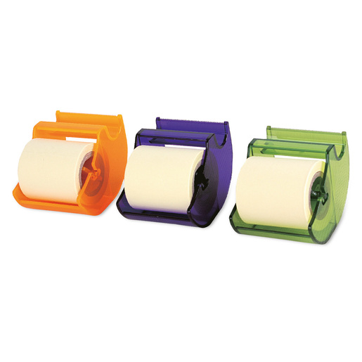 Dispensador de cinta marca Eagle con base estable y corte limpio. Permite usar la cinta con una sola mano, perfecto para escritorio, oficina y zona de empaque.