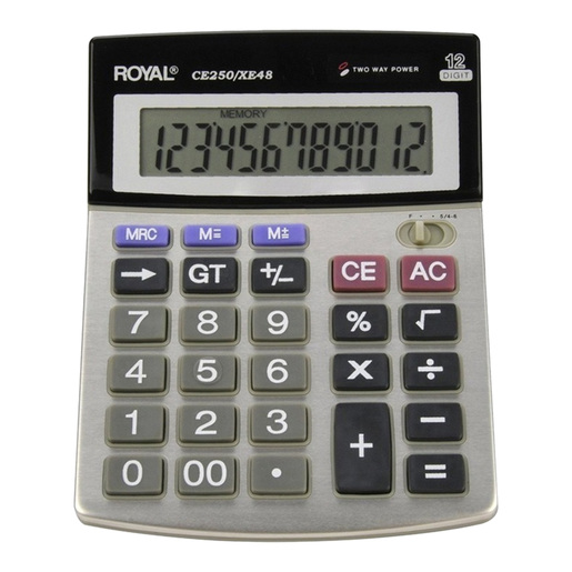 CALCULADORA ROYAL CONSUMER CE-250