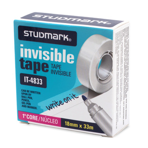 CINTA ADHESIVA STUDMARK TRANSPARENTE 3/4P(18MM X 33MT, CAJA) CINTA ADHESIVA STUDMARK TRANSPARENTE 3/4P(18MM X 33MT, CAJA)