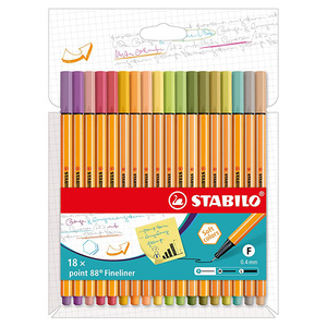 MARCADOR STABILO POINT 88 18U MARCADOR STABILO POINT 88 18U