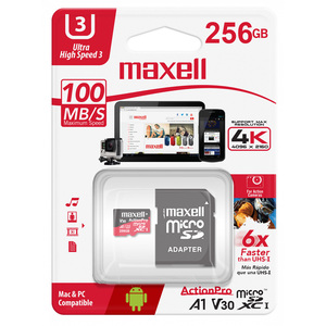 MICRO SD 256GB MAXELL 348444
