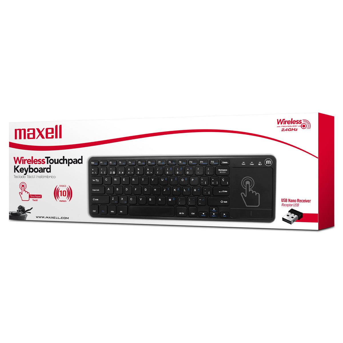 TECLADO INALAMBRICO MAXELL