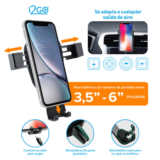SOPORTE I2GO PARA CARRO I2GOTH699