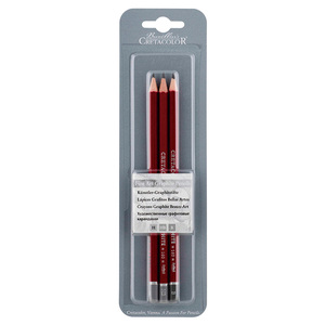 LAPICES FINE ART 3U(2.8 MM DE GROSOR, H + HB + B) LAPICES FINE ART 3U(2.8 MM DE GROSOR, H + HB + B)