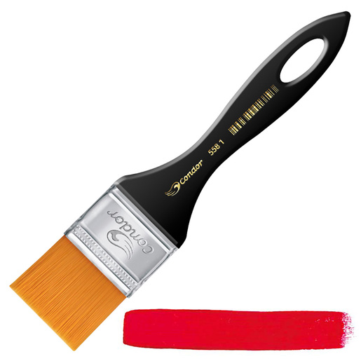 Brocha marca Condor con cerdas resistentes y mango comodo. Apta para pintura, manualidades y trabajos de acabado.