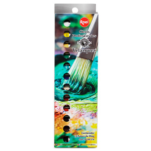 JUEGO DE TUBOS COLORES AL OLEO 16ML 12U