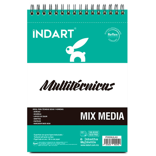 Album marca Indart para guardar y exhibir fotografias o recuerdos. Diseno practico con paginas resistentes.