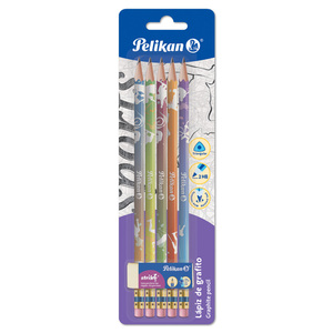 LAPIZ DE GRAFITO PELIKAN TRIANGULAR (2HB) 5U LAPIZ DE GRAFITO PELIKAN TRIANGULAR (2HB) 5U