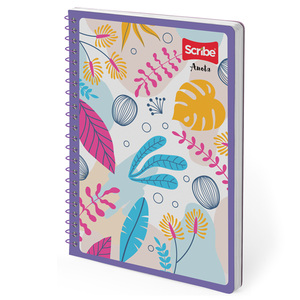 CUADERNO ESPIRAL SCRIBE GRANDE CUADRICULADO ANOTA