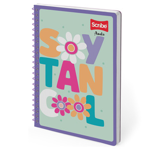 CUADERNO ESPIRAL SCRIBE GRANDE RAYADO ANOTA 100 HOJAS CUADERNO ESPIRAL SCRIBE GRANDE RAYADO ANOTA 100 HOJAS